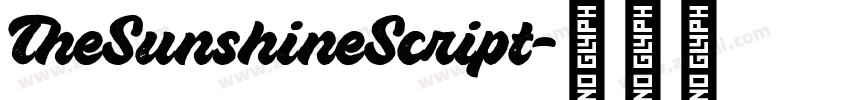 TheSunshineScript字体转换