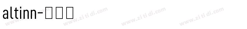 altinn字体转换