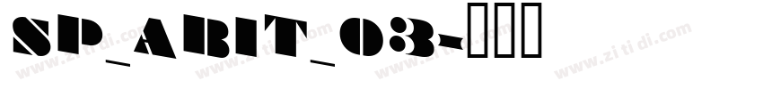 SP_Abit_03字体转换