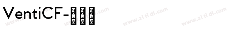 VentiCF字体转换
