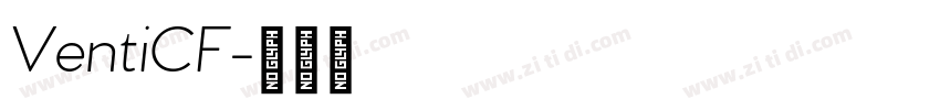 VentiCF字体转换