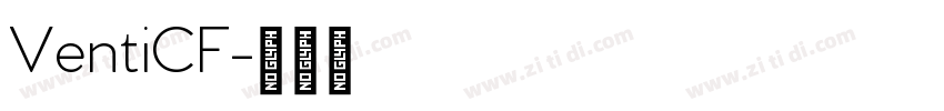 VentiCF字体转换