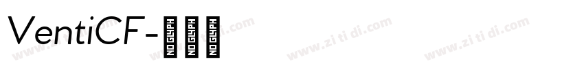 VentiCF字体转换