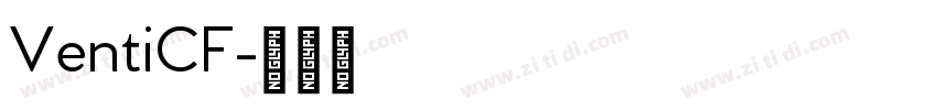 VentiCF字体转换