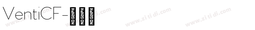 VentiCF字体转换