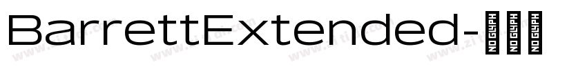 BarrettExtended字体转换