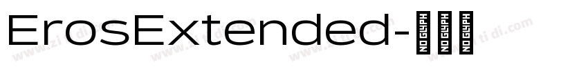 ErosExtended字体转换