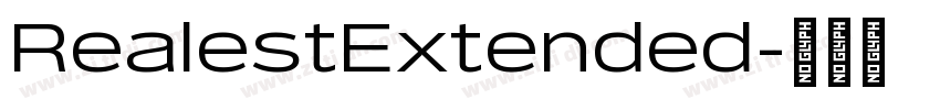 RealestExtended字体转换