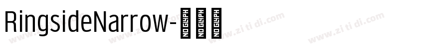 RingsideNarrow字体转换