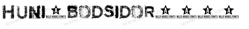 Huni_Bodsidor字体转换