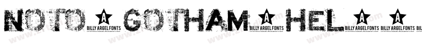 NOTO_Gotham_Hel字体转换 NOTO_Gotham_Hel字体转换