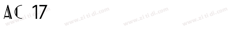 AC米兰17字体转换