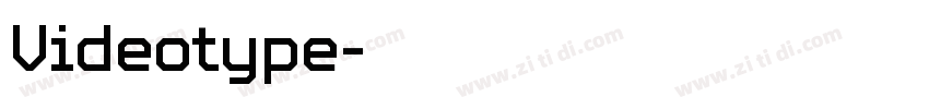 Videotype字体转换