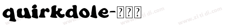 quirkdole字体转换