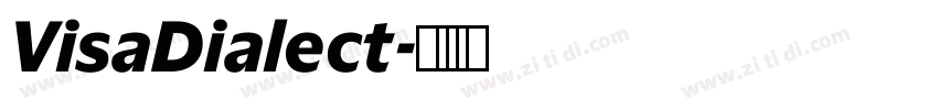 VisaDialect字体转换 VisaDialect字体转换