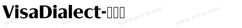 VisaDialect字体转换 VisaDialect字体转换