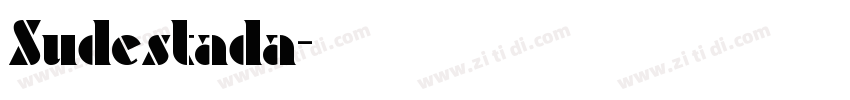 Sudestada字体转换
