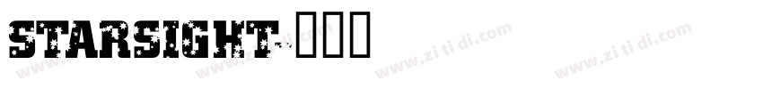 Starsight字体转换