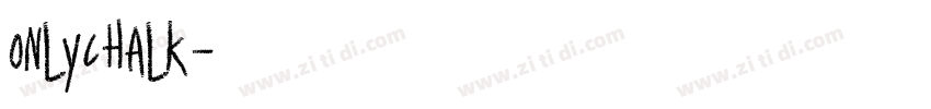 Onlychalk字体转换