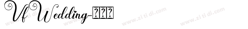 VfWedding字体转换