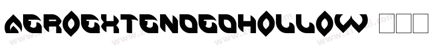 AEROEXTENDEDHOLLOW字体转换