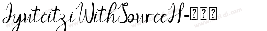 JyutcitziWithSourceH字体转换