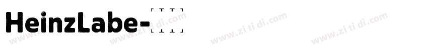 HeinzLabe字体转换