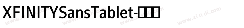 XFINITYSansTablet字体转换