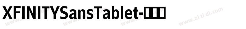 XFINITYSansTablet字体转换
