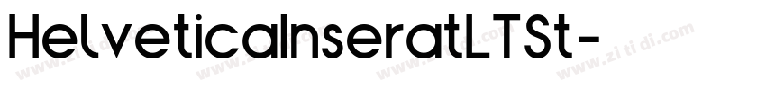 HelveticaInseratLTSt字体转换