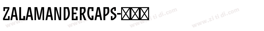 ZalamanderCaps字体转换 ZalamanderCaps字体转换