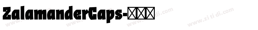 ZalamanderCaps字体转换 ZalamanderCaps字体转换