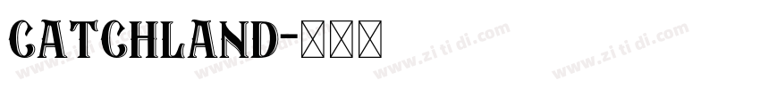 Catchland字体转换
