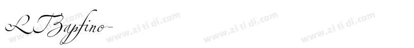 LTZapfino字体转换 LTZapfino字体转换