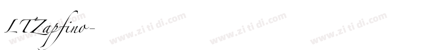 LTZapfino字体转换 LTZapfino字体转换