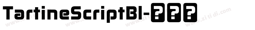 TartineScriptBl字体转换