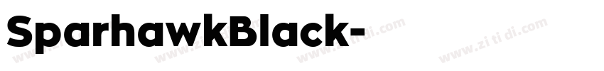 SparhawkBlack字体转换 SparhawkBlack字体转换
