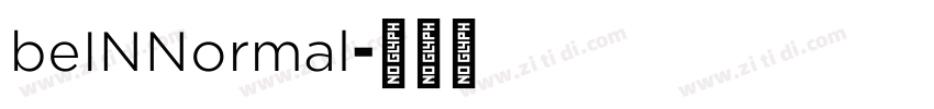 beINNormal字体转换