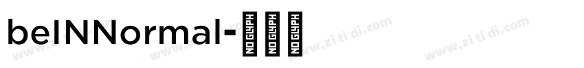 beINNormal字体转换