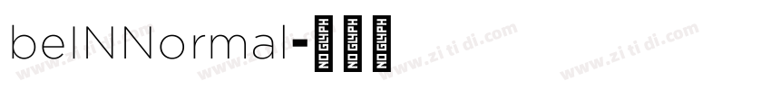 beINNormal字体转换
