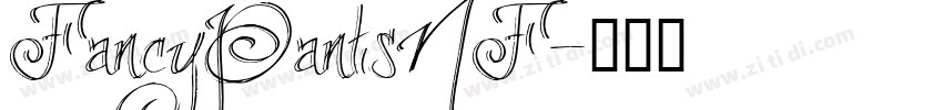 FancyPantsNF字体转换