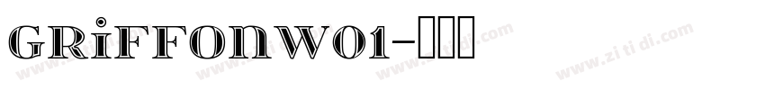 GriffonW01字体转换
