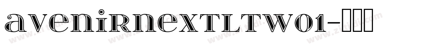 avenirnextltw01字体转换