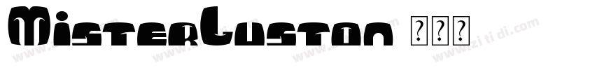 MisterLuston字体转换