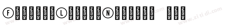 FactoryLiningNumbers字体转换