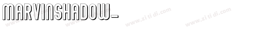 MarvinShadow字体转换