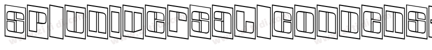 SP_Universal_Condens字体转换