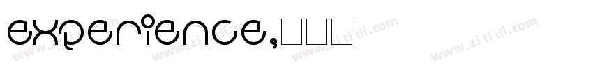 experience字体转换
