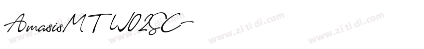 AmasisMTW02SC字体转换