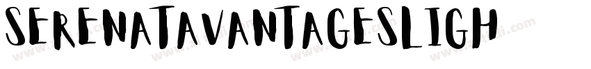 SerenataVantagesLigh字体转换